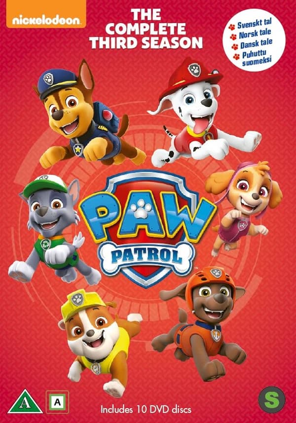 Paw Patrol - Säsong 3 (10 disc)
