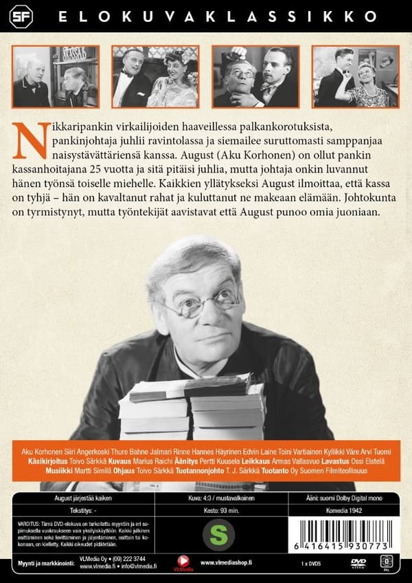 August järjestää kaiken