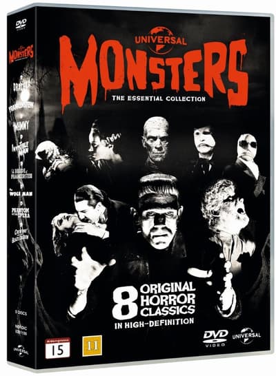 Universal Monsters - The Essential Collection (8 disc) (Nordic)
