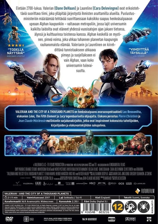 Valerian and the City of a Thousand Planets
