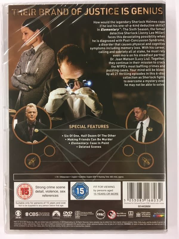 Elementary - Season 6 (6 disc) (Import)