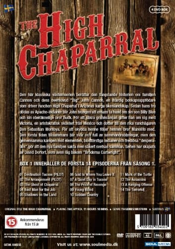 The High Chaparral - Box 1 (4 disc)