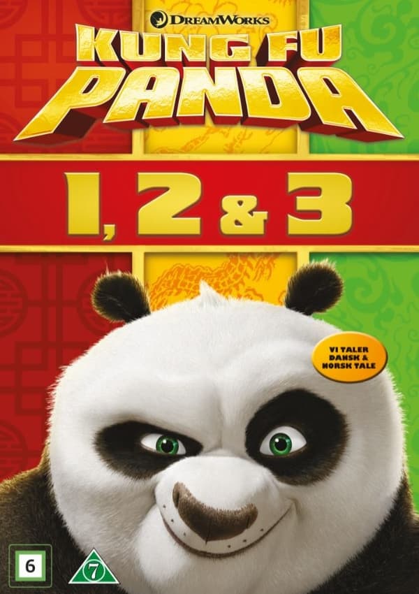 Kung Fu Panda 1-3 (3 disc)