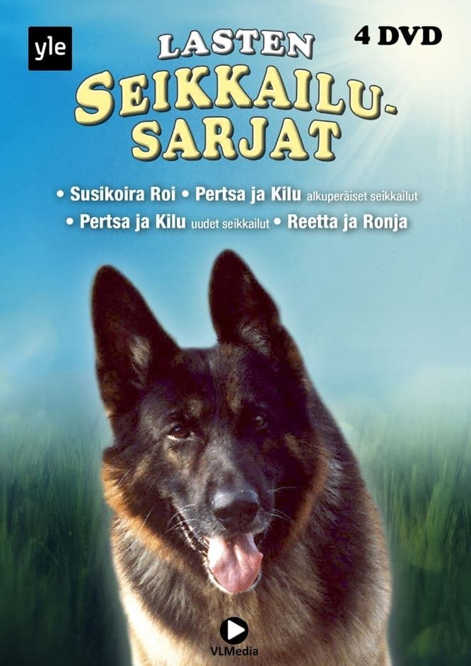 Lasten seikkailusarjat 4-DVD-Box