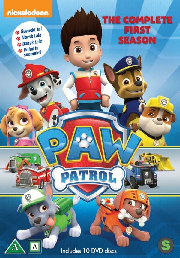Paw Patrol - Sæson 1 (10 disc)