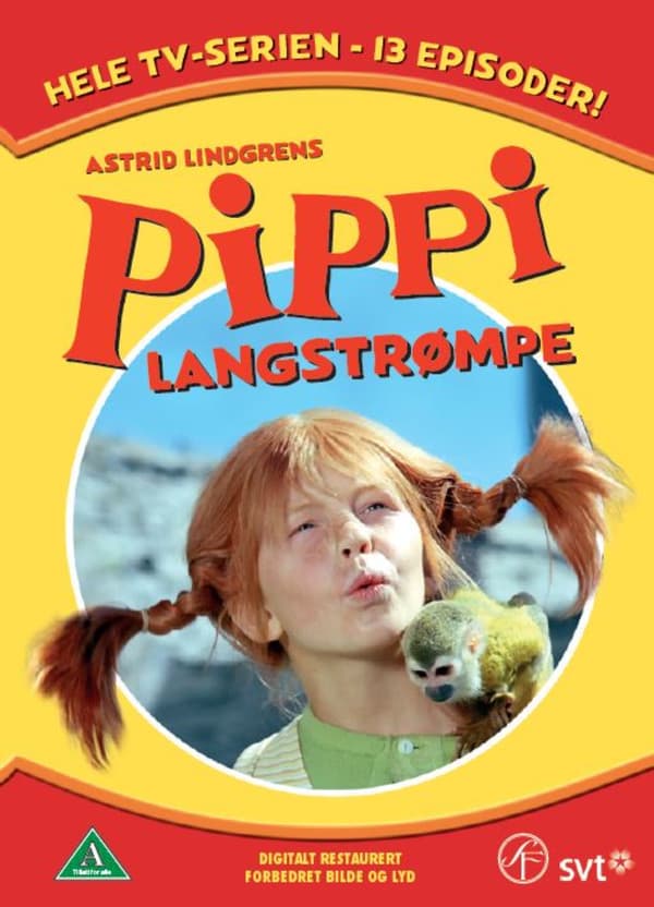 Astrid Lindgren: Pippi Langstrømpe - Tv-Serie Samleboks (6 Disc)