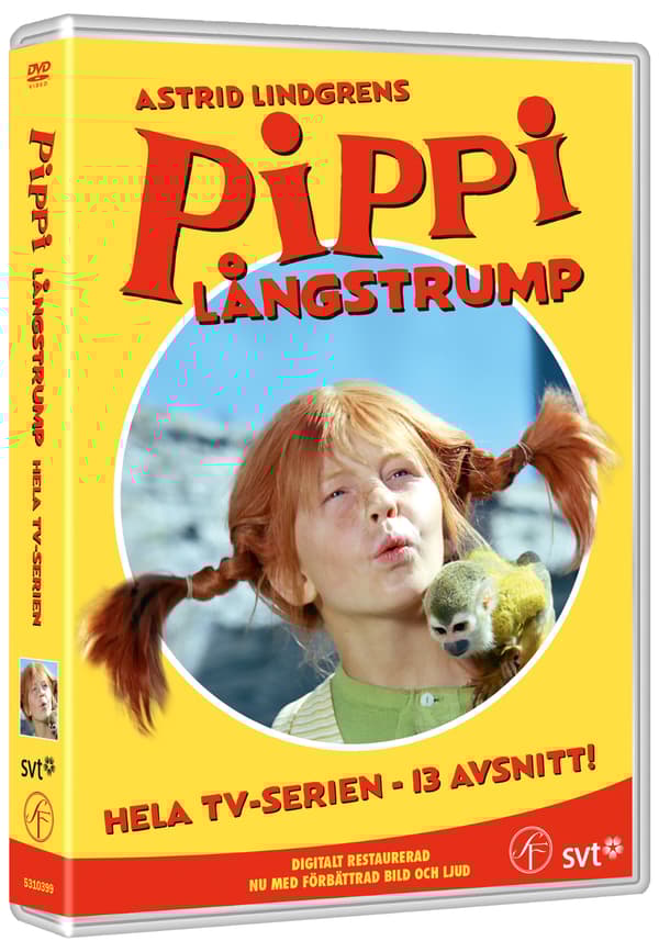 Astrid Lindgren: Pippi Långstrump - Box (6 Disc)