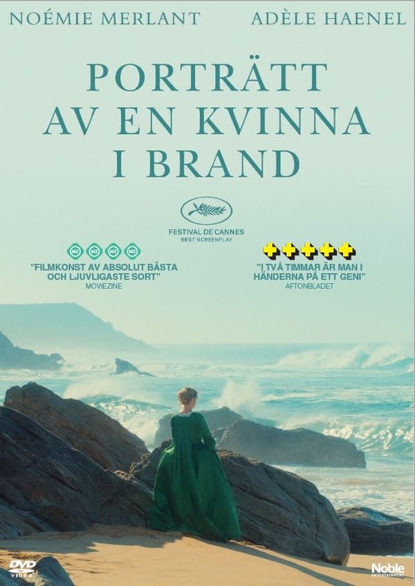 Porträtt av en kvinna i brand