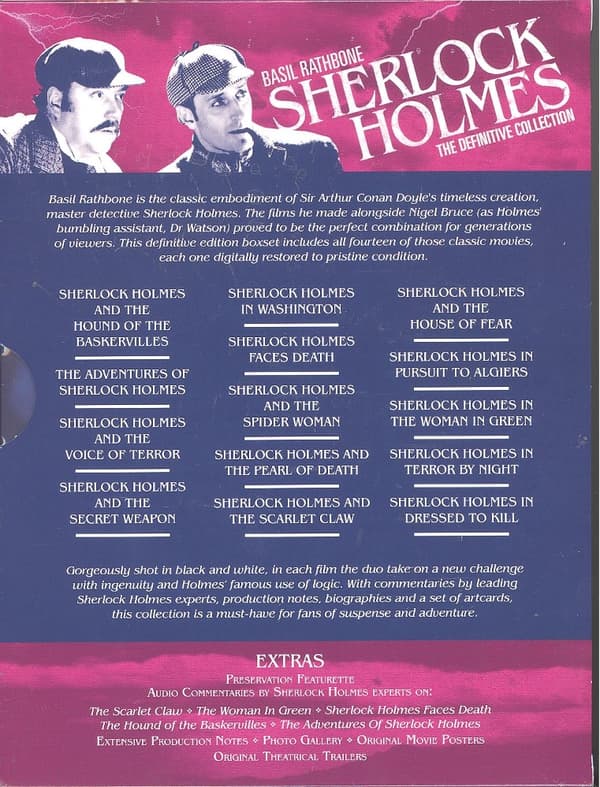 Sherlock Holmes: The Definitive Collection (7 disc) (Import)