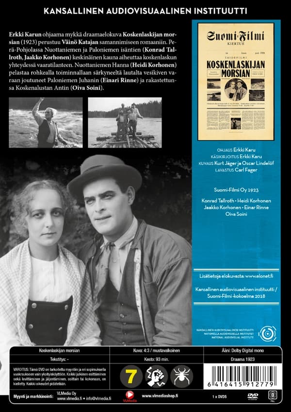 Suomi-Filmi: Koskenlaskijan morsian 1923