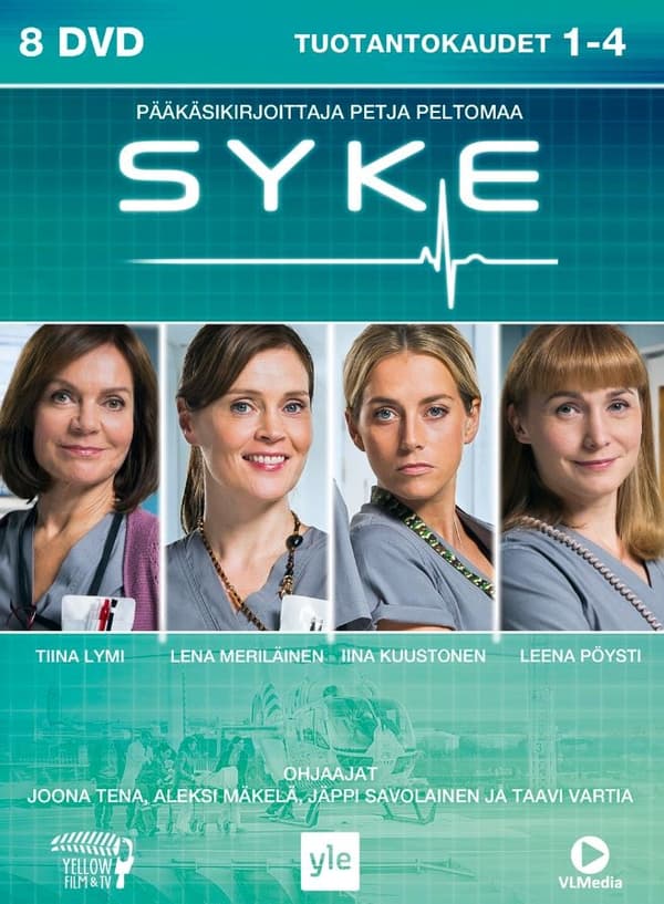 Syke - Boksi - Kaudet 1-4 (8 disc)
