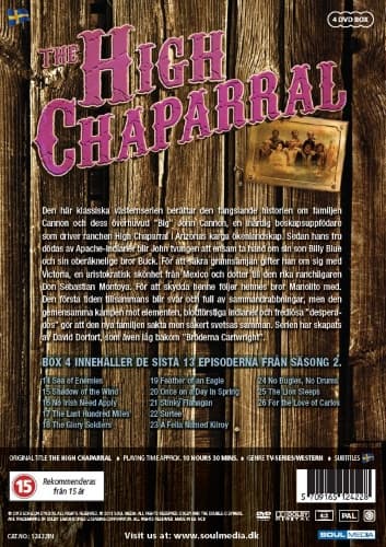 The High Chaparral - Box 4 (4 disc)