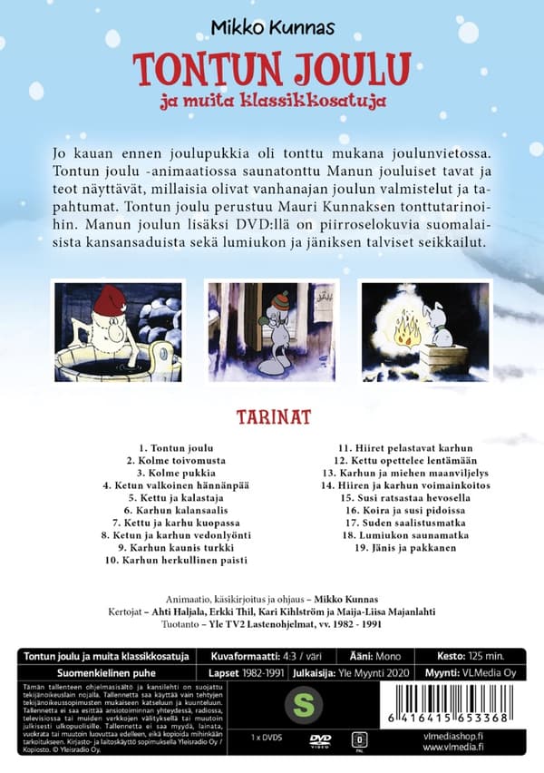 Tontun joulu ja muita klassikkosatuja