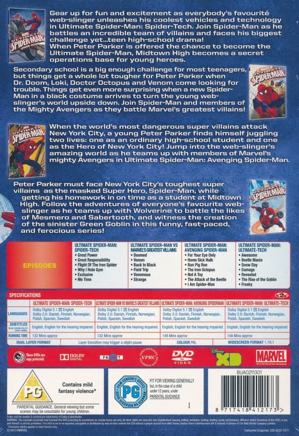 Ultimate Spider-Man: Collection (4 disc) (Import)