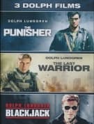 3 Dolph Lundgren films: The Punisher / Last warrior / Black