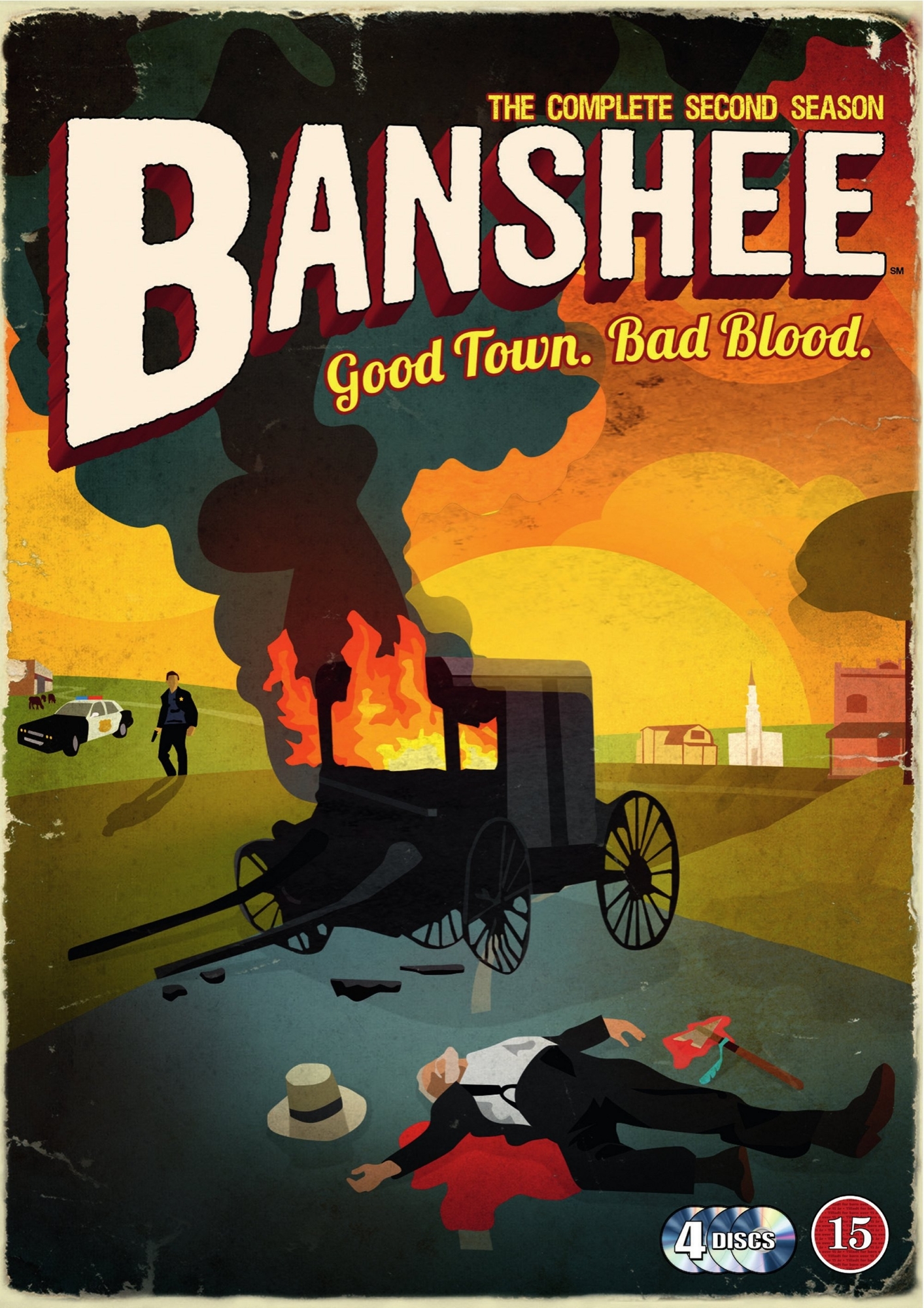 Banshee - Sesong 2 (4 disc)