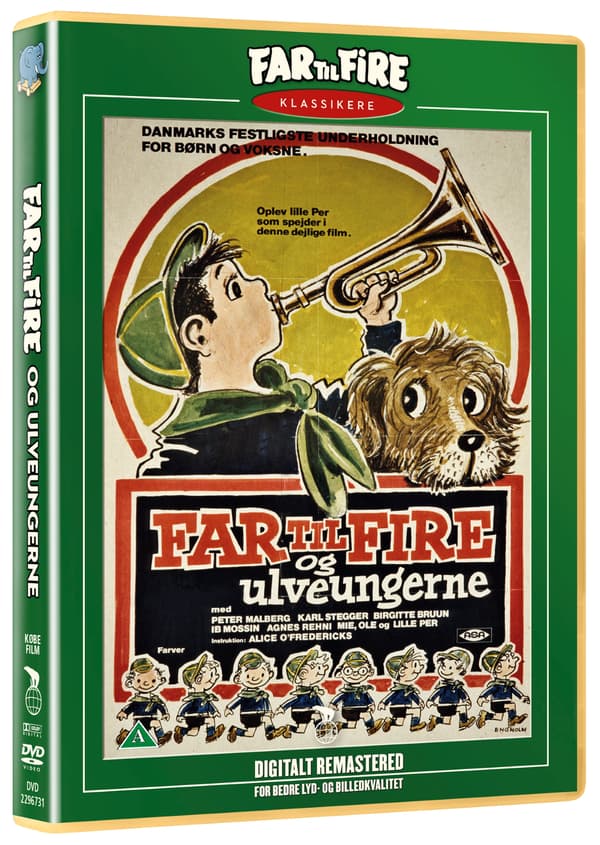 Far til Fire og Ulveungerne - Nyrestaureret
