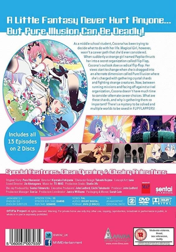 Flip Flappers - Complete Collection (2 disc) (Import)