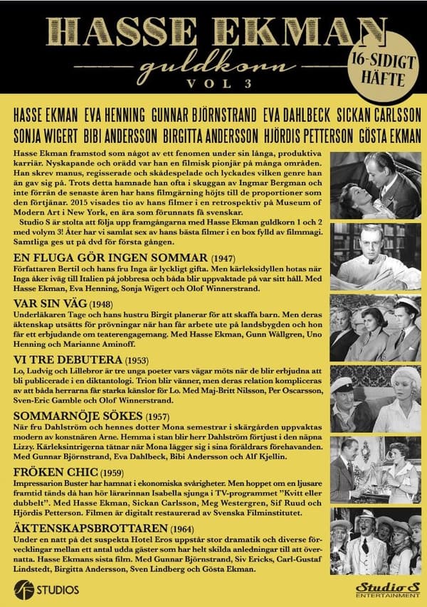 Hasse Ekman - Guldkorn Vol. 3 (6 disc)