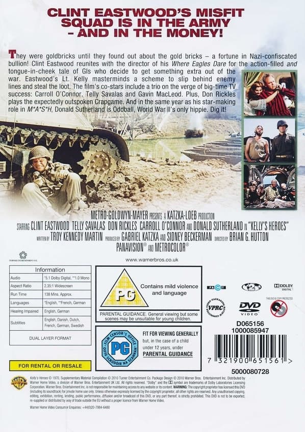 Kelly's Heroes (Import)