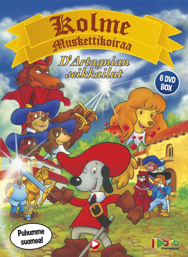 Kolme muskettikoiraa - D'Artagnian seikkailut (6 disc)