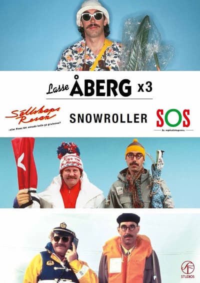 Lasse Åberg x 3 (2 disc)