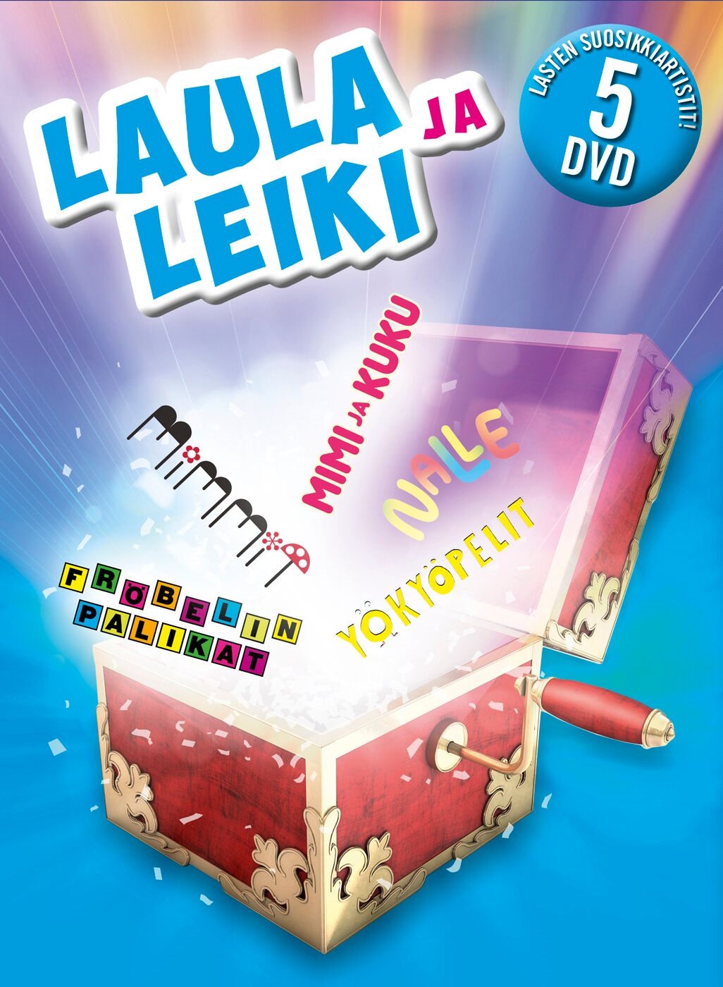 Laula ja leiki - Muksujen Musabox (5 disc)