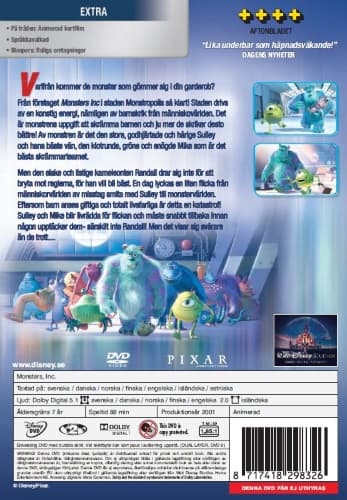 Disney Pixar klassiker 4: Monsters Inc