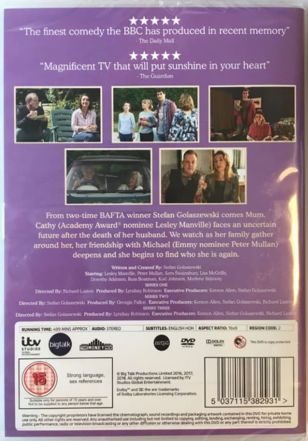Mum - Season 1-3 (3 disc) (Import)