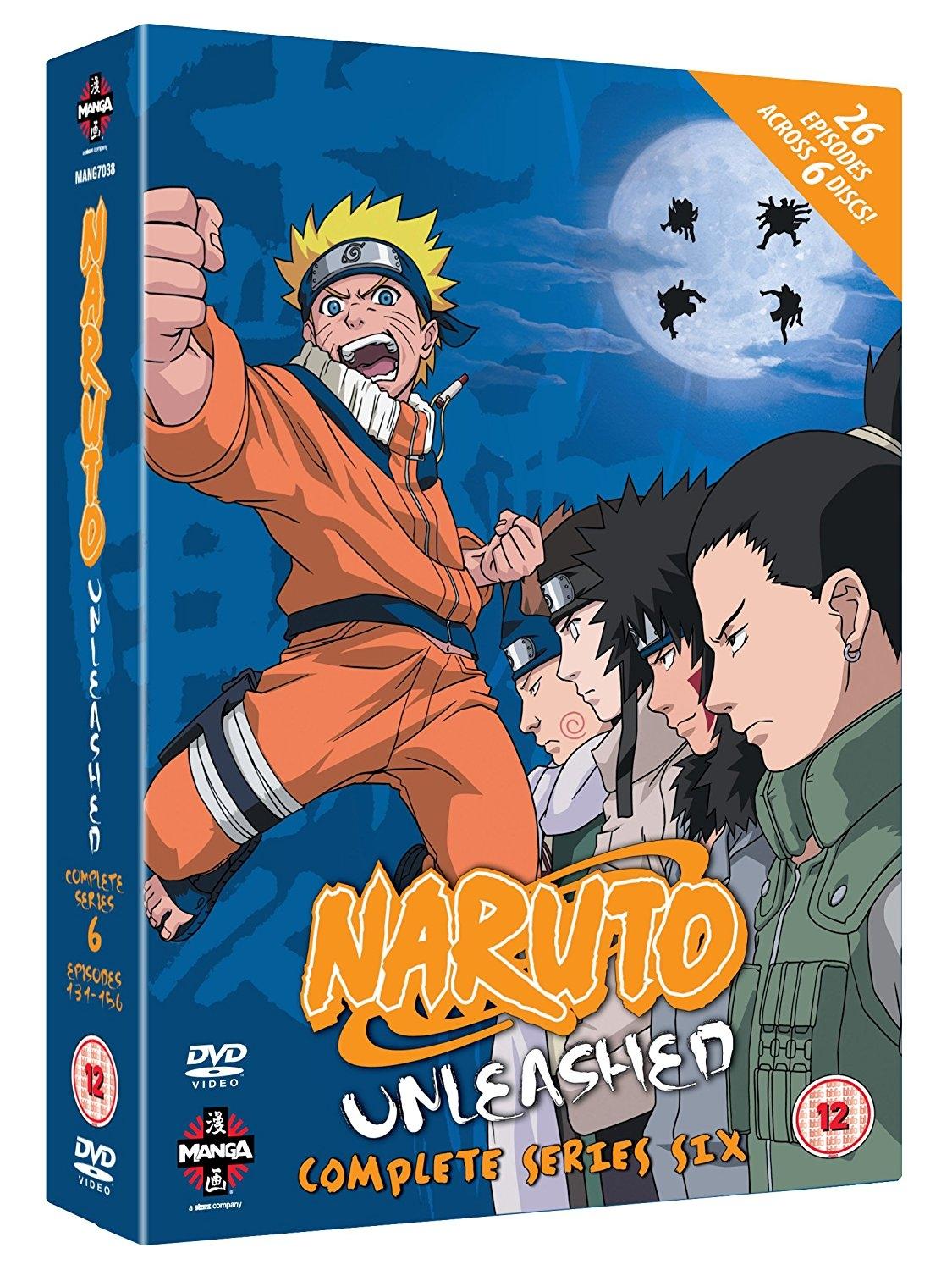 Naruto Unleashed: The Complete Series 6 (6 disc) (Import ...