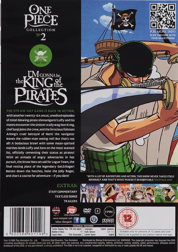 One Piece: Collection 2 (4 disc) (import)
