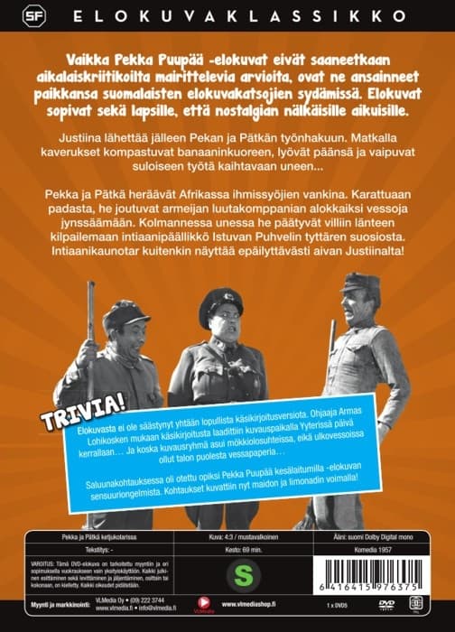 Pekka ja Pätkä ketjukolarissa