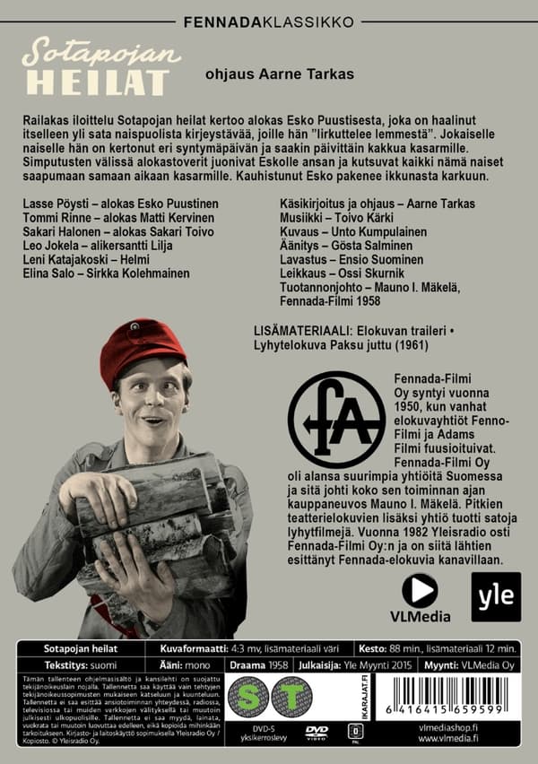 Fennada: Sotapojan heilat