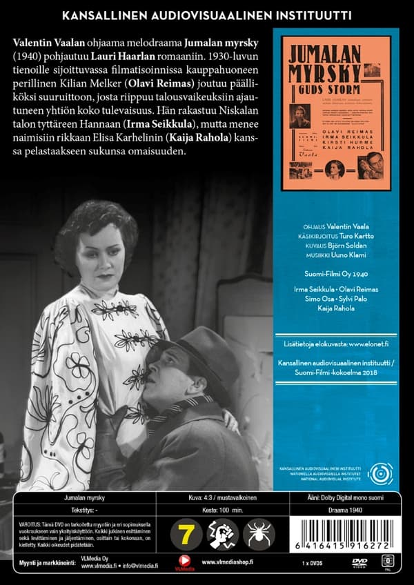 Suomi-Filmi: Jumalan myrsky