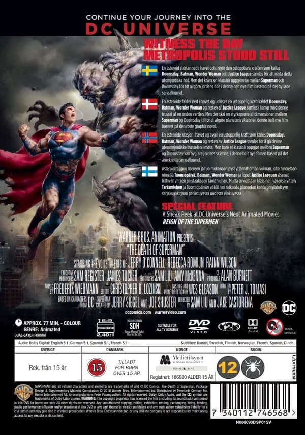 The Death of Superman (Nordic)