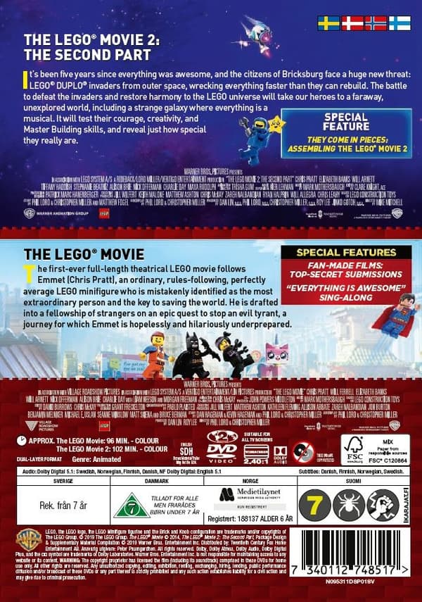 The LEGO Movie 1-2