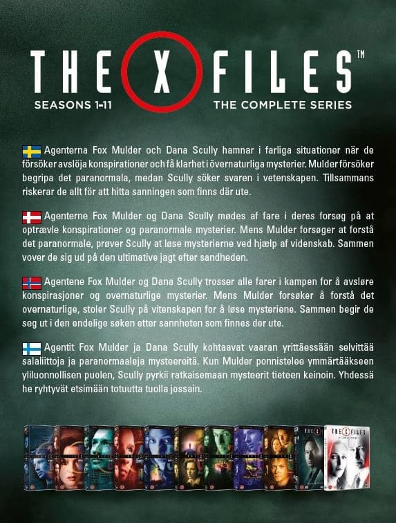 The X-Files - Säsong 1-11 (65 disc)
