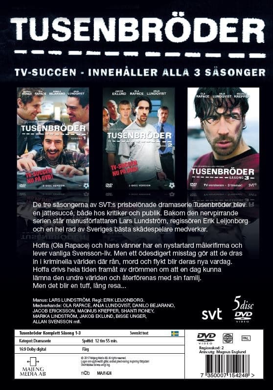 Tusenbröder - Season 1-3