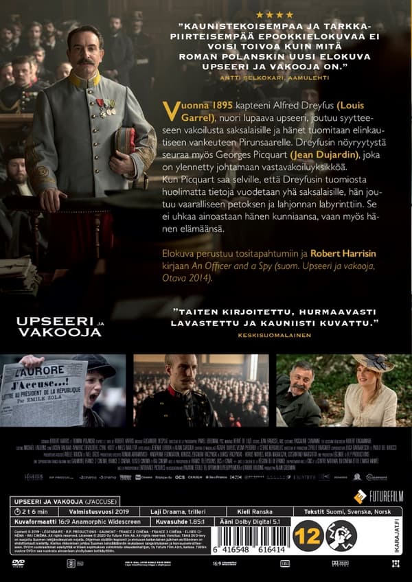 Upseeri ja vakooja - J'accuse