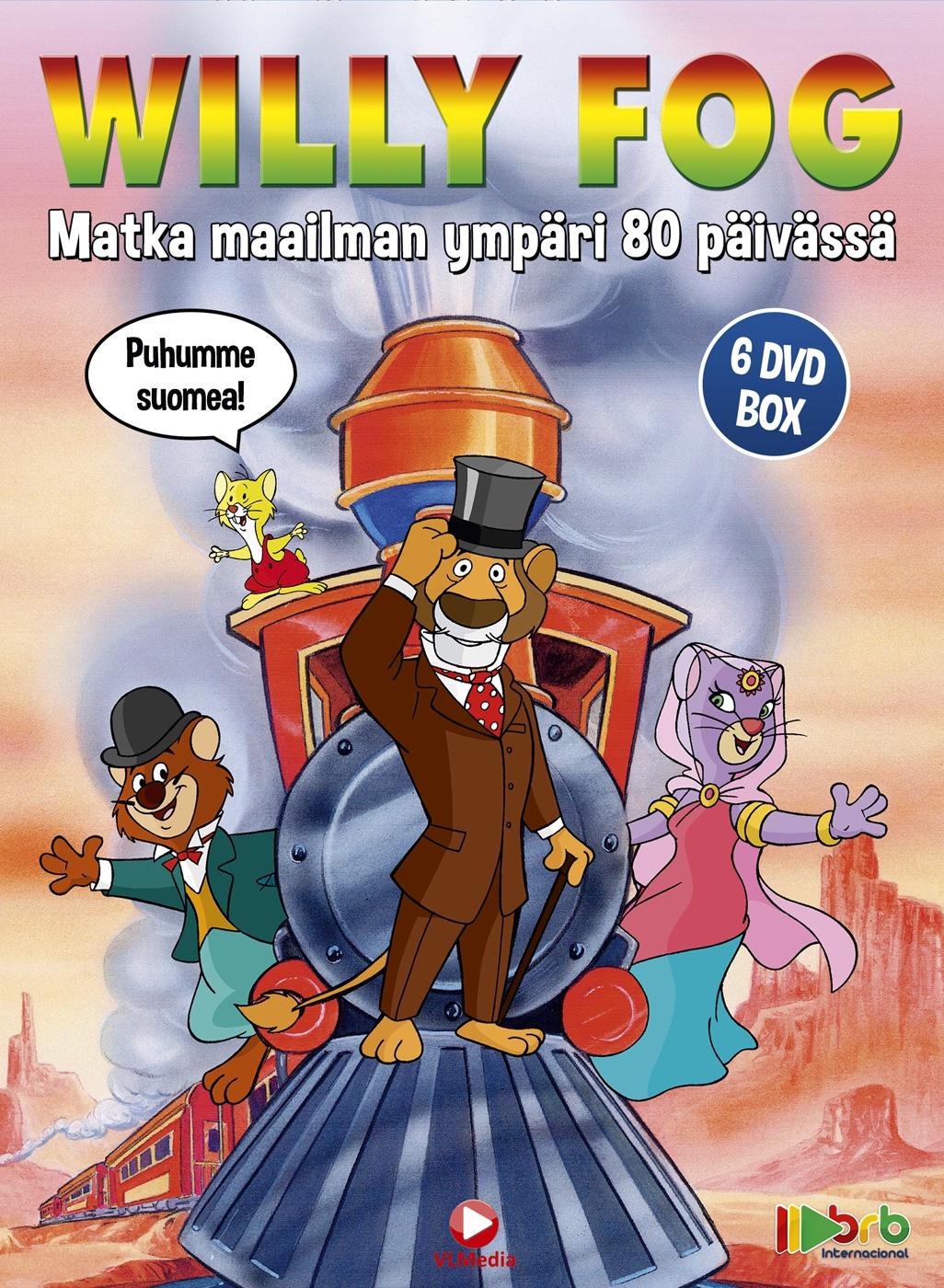 Willy Fog - Matka maailman ympäri (6 disc)