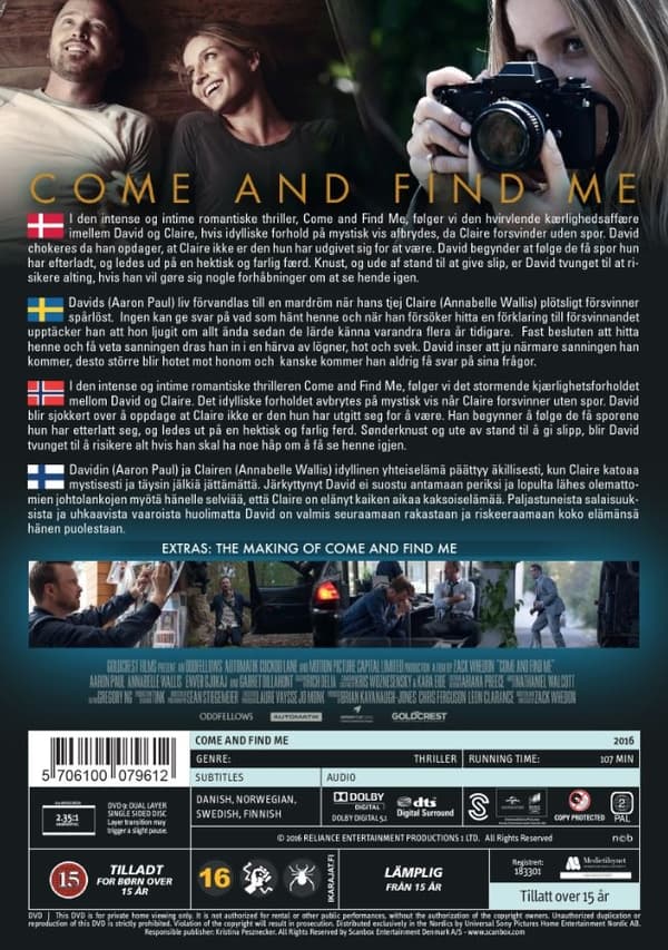 Come and Find Me