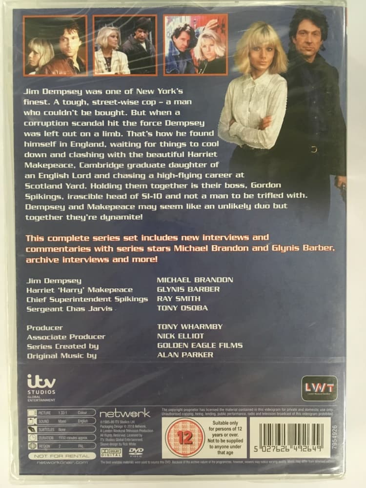 Dempsey and Makepeace The Complete Series (9 disc) (Import) CDON
