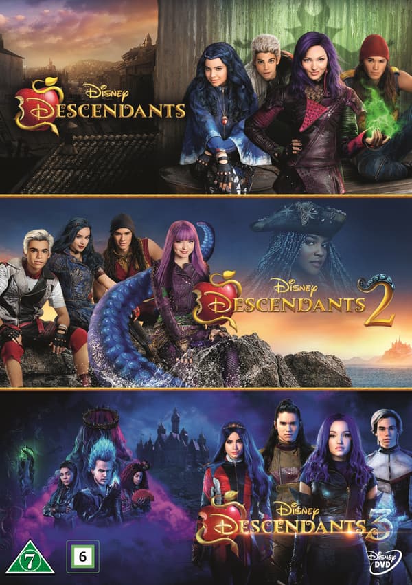 Descendants 1-3 (3 disc)