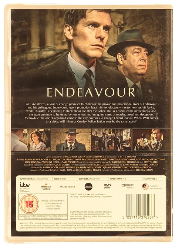 Endeavour - Season 5 (3 disc) (Import)
