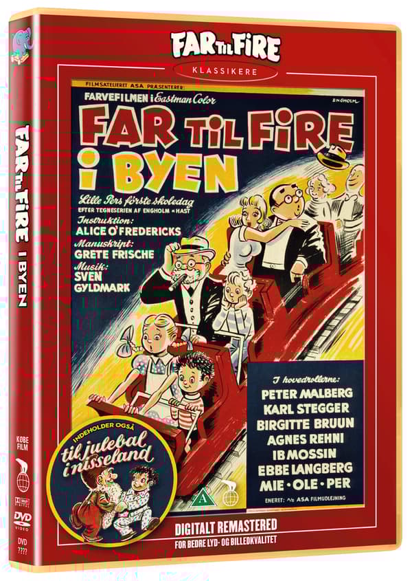 (J)Far til Fire i Byen: Nyrestaureret