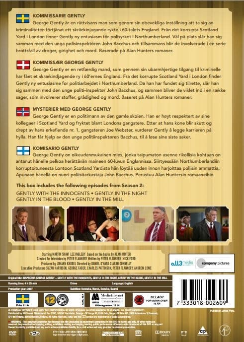Inspector Gently - Box 2 (2 disc)