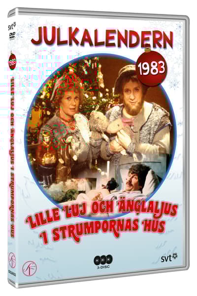 Julkalender: Lille Luj och änglaljus i strumpornas hus (3 disc)