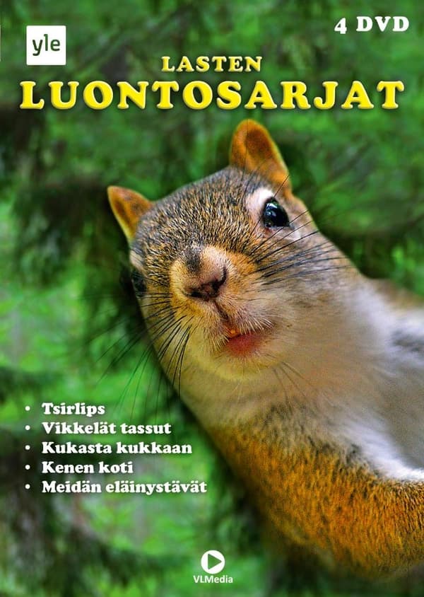 Lasten luontosarjat 4-DVD-Box