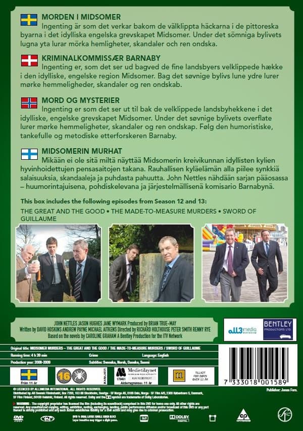 Midsomer Murders - Box 25 (2 disc)