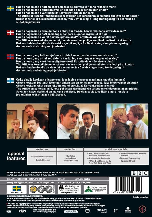 Office - Complete Box Set (5 disc) (Import - No.Tekst)